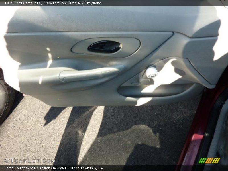 Cabernet Red Metallic / Graystone 1999 Ford Contour LX