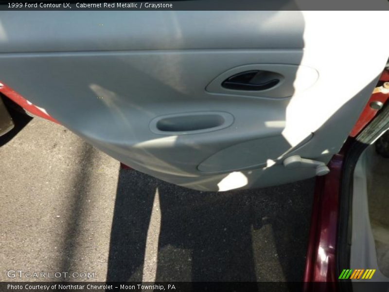 Cabernet Red Metallic / Graystone 1999 Ford Contour LX