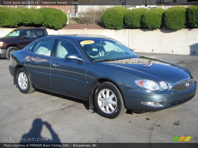 Slatestone Metallic / Gray 2006 Buick LaCrosse CX
