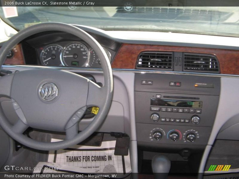 Slatestone Metallic / Gray 2006 Buick LaCrosse CX