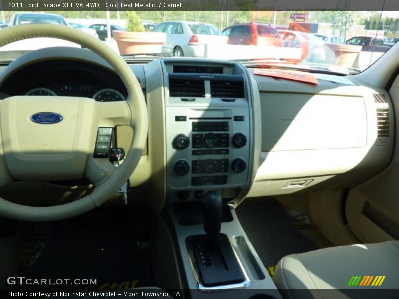 Gold Leaf Metallic / Camel 2011 Ford Escape XLT V6 4WD