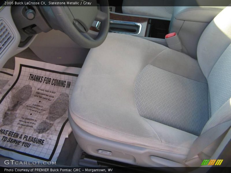 Slatestone Metallic / Gray 2006 Buick LaCrosse CX
