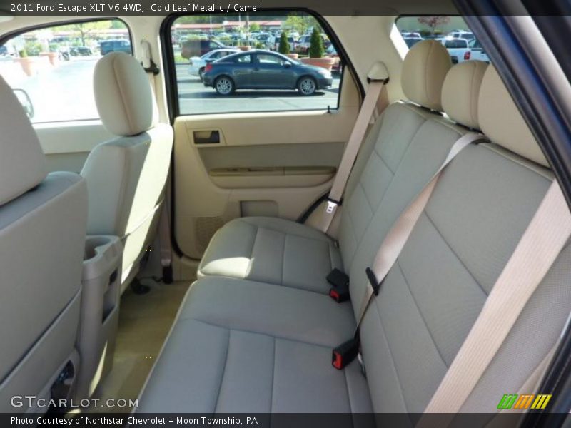 Gold Leaf Metallic / Camel 2011 Ford Escape XLT V6 4WD