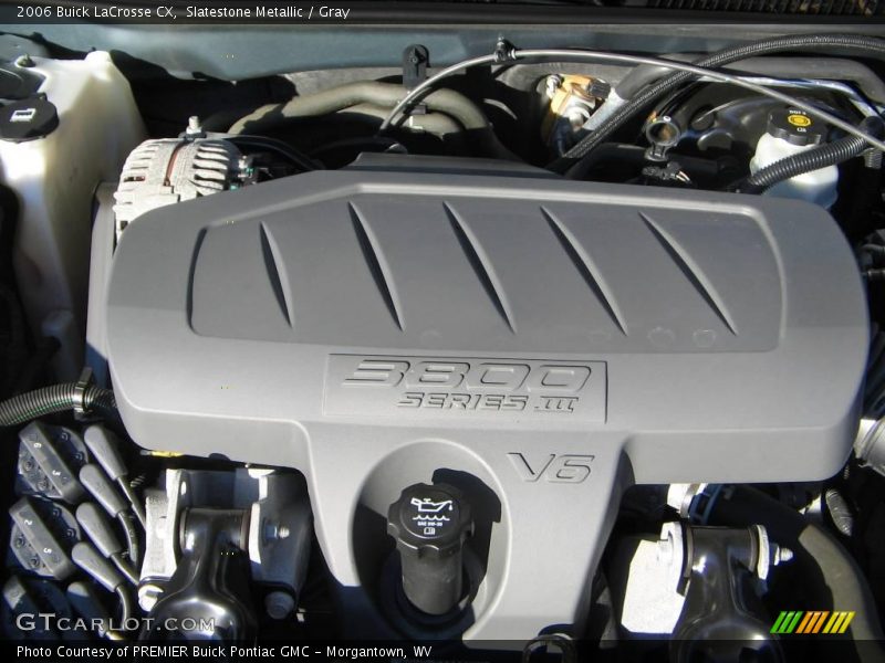 Slatestone Metallic / Gray 2006 Buick LaCrosse CX