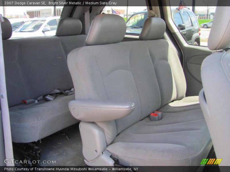 Bright Silver Metallic / Medium Slate Gray 2007 Dodge Caravan SE