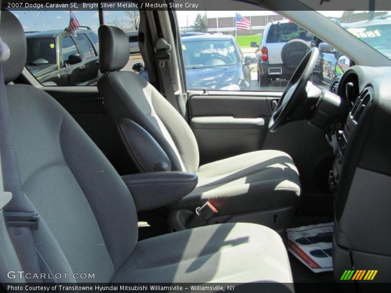 Bright Silver Metallic / Medium Slate Gray 2007 Dodge Caravan SE