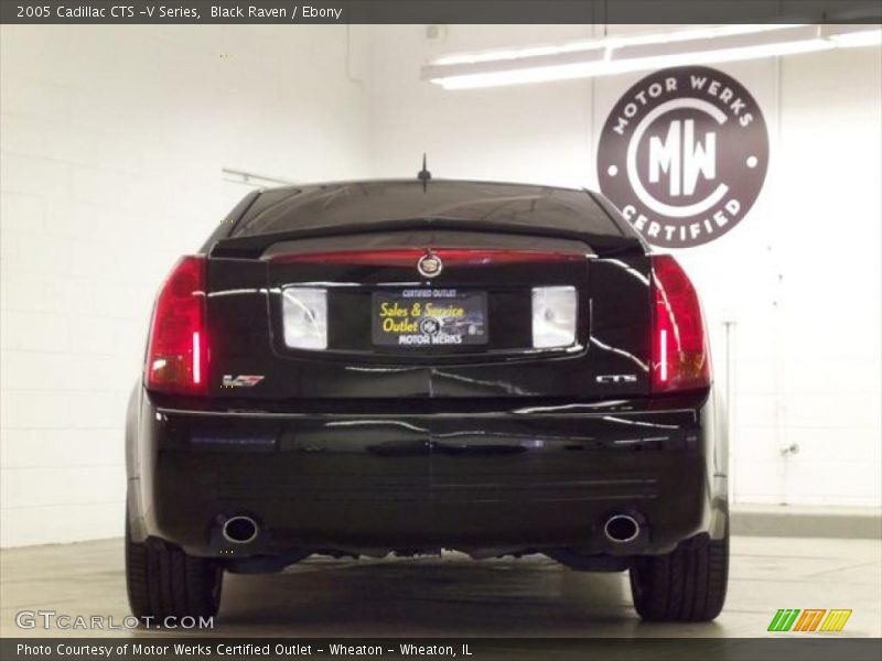Black Raven / Ebony 2005 Cadillac CTS -V Series