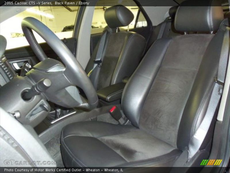 2005 CTS -V Series Ebony Interior