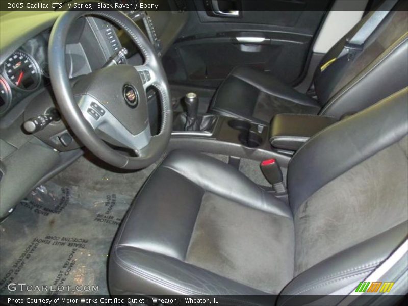  2005 CTS -V Series Ebony Interior