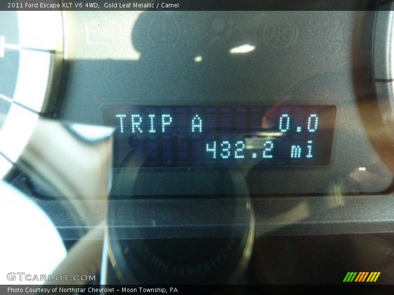 Gold Leaf Metallic / Camel 2011 Ford Escape XLT V6 4WD
