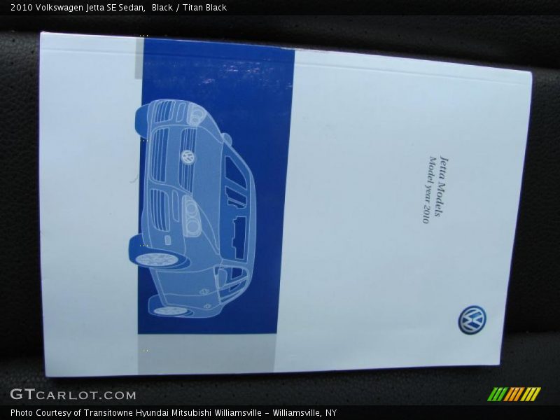 Black / Titan Black 2010 Volkswagen Jetta SE Sedan