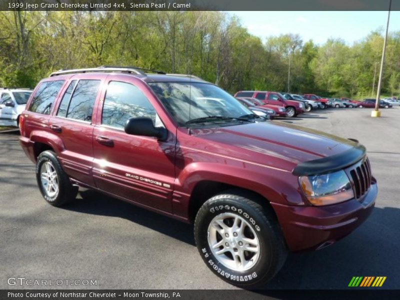 Sienna Pearl / Camel 1999 Jeep Grand Cherokee Limited 4x4