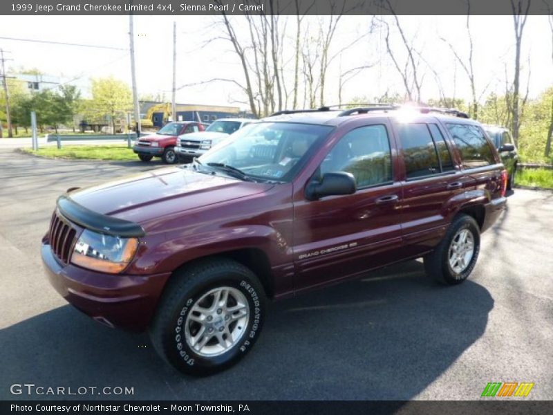 Sienna Pearl / Camel 1999 Jeep Grand Cherokee Limited 4x4