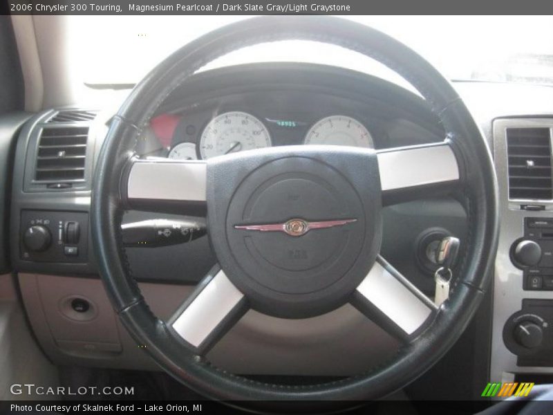 Magnesium Pearlcoat / Dark Slate Gray/Light Graystone 2006 Chrysler 300 Touring