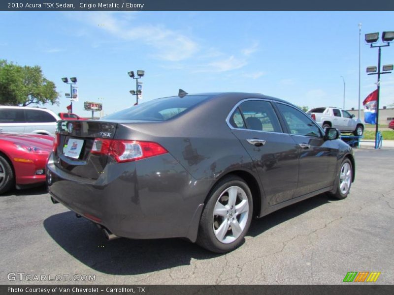 Grigio Metallic / Ebony 2010 Acura TSX Sedan