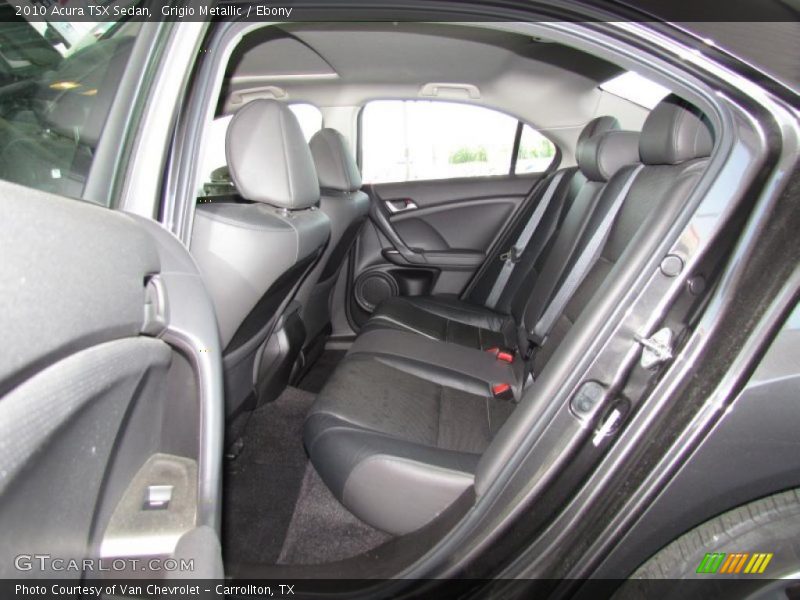Grigio Metallic / Ebony 2010 Acura TSX Sedan