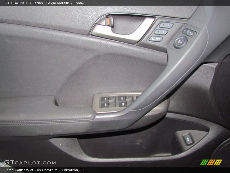 Grigio Metallic / Ebony 2010 Acura TSX Sedan