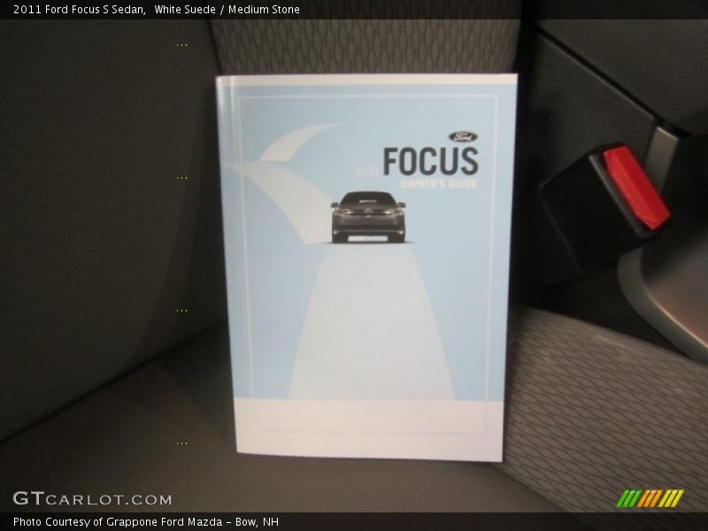 White Suede / Medium Stone 2011 Ford Focus S Sedan