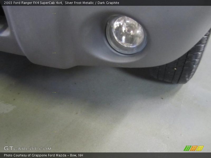 Silver Frost Metallic / Dark Graphite 2003 Ford Ranger FX4 SuperCab 4x4