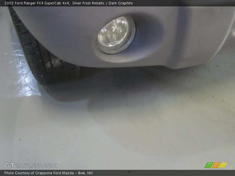 Silver Frost Metallic / Dark Graphite 2003 Ford Ranger FX4 SuperCab 4x4