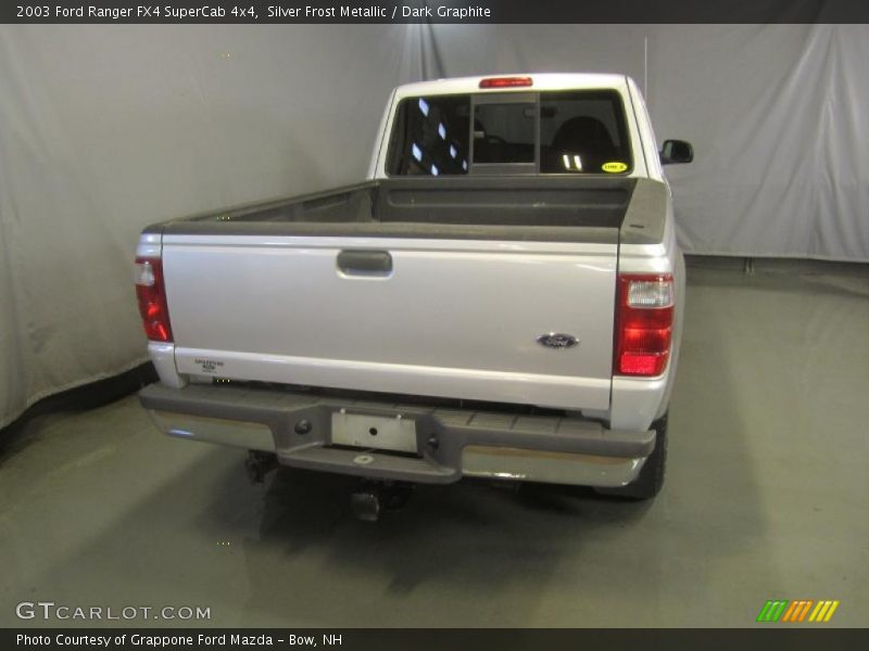 Silver Frost Metallic / Dark Graphite 2003 Ford Ranger FX4 SuperCab 4x4