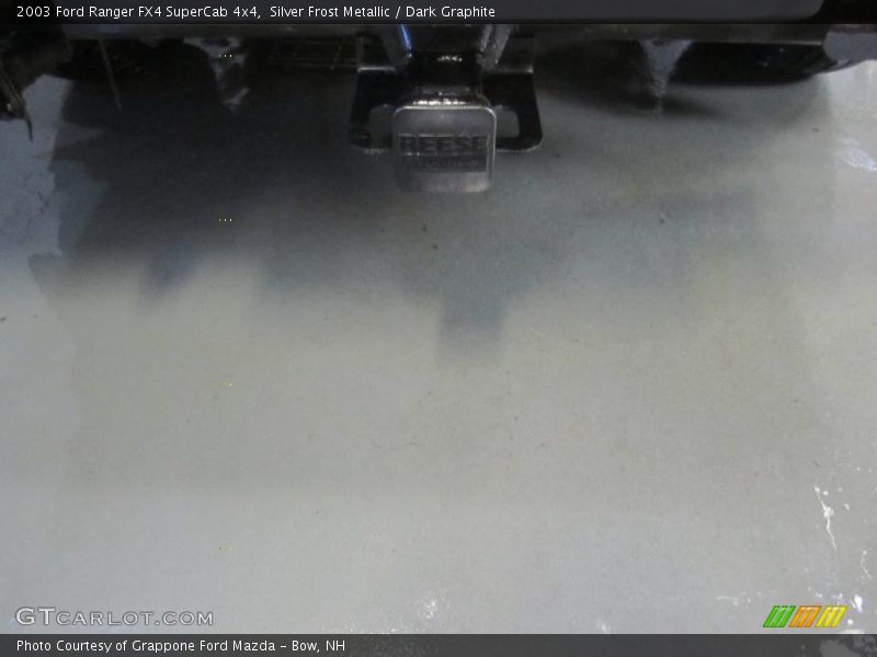 Silver Frost Metallic / Dark Graphite 2003 Ford Ranger FX4 SuperCab 4x4