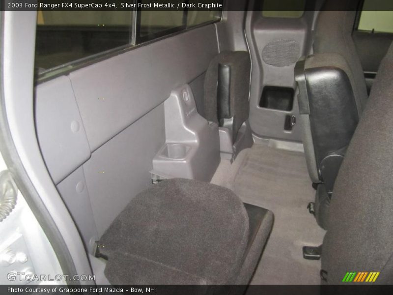 Silver Frost Metallic / Dark Graphite 2003 Ford Ranger FX4 SuperCab 4x4