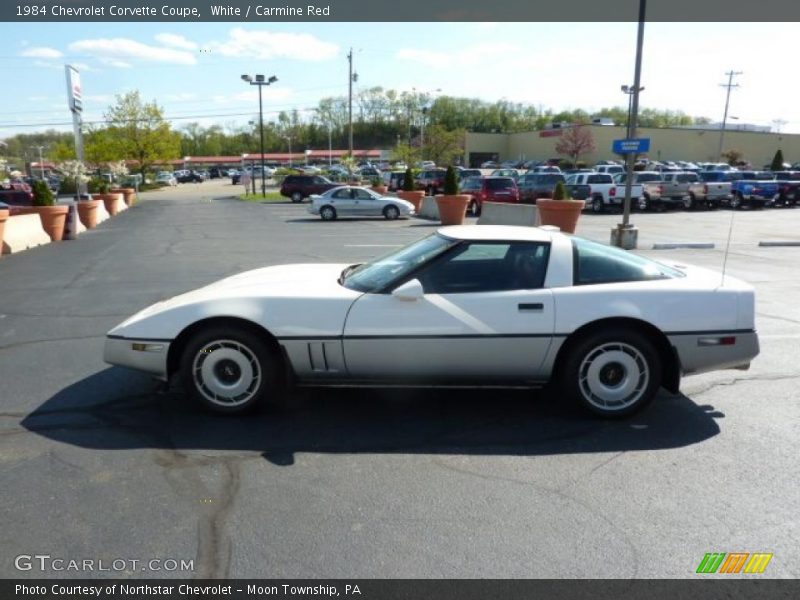  1984 Corvette Coupe White