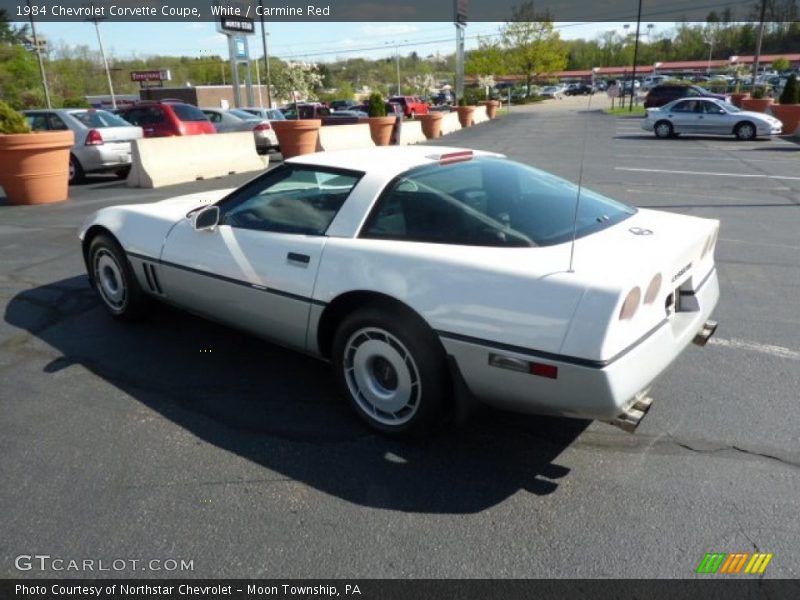  1984 Corvette Coupe White