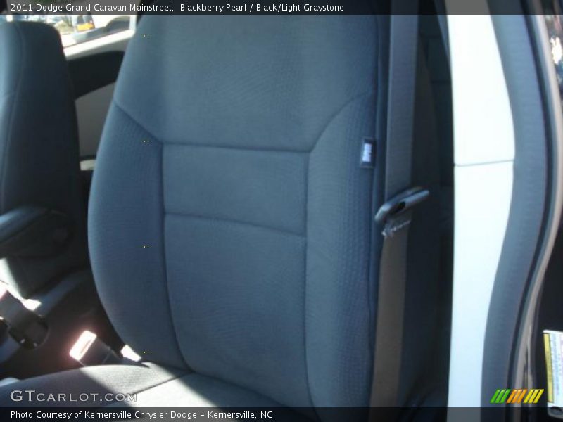 Blackberry Pearl / Black/Light Graystone 2011 Dodge Grand Caravan Mainstreet