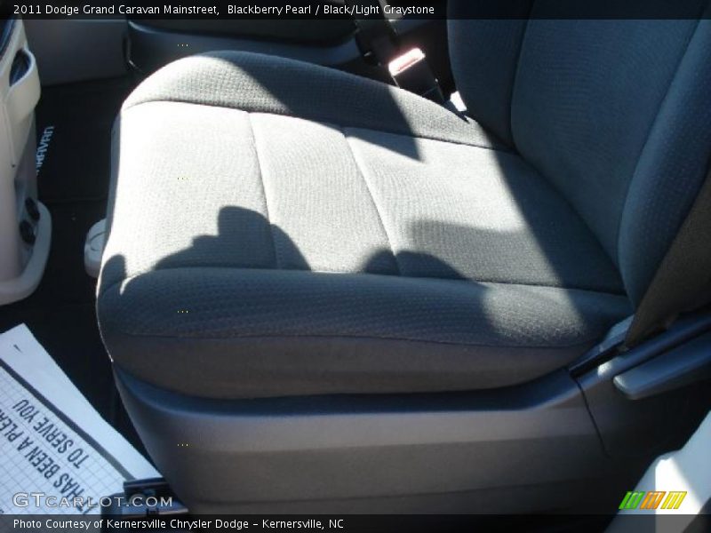 Blackberry Pearl / Black/Light Graystone 2011 Dodge Grand Caravan Mainstreet