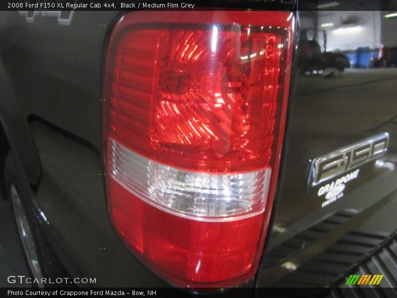 Black / Medium Flint Grey 2008 Ford F150 XL Regular Cab 4x4