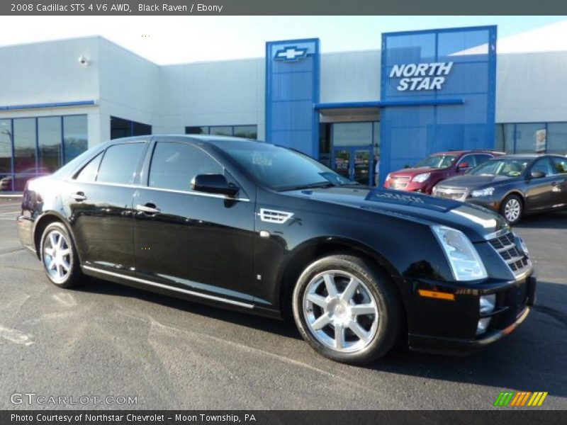 Black Raven / Ebony 2008 Cadillac STS 4 V6 AWD