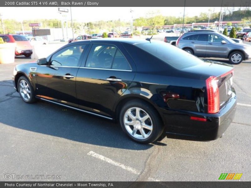 Black Raven / Ebony 2008 Cadillac STS 4 V6 AWD