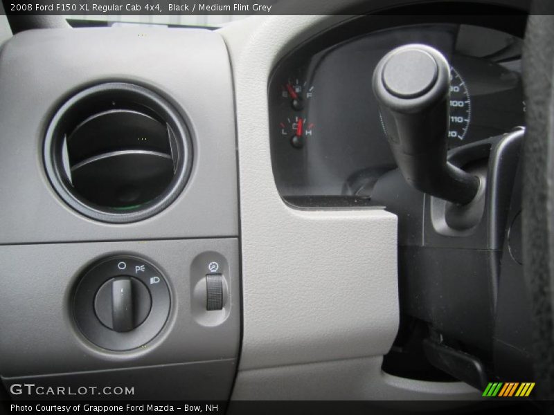 Black / Medium Flint Grey 2008 Ford F150 XL Regular Cab 4x4