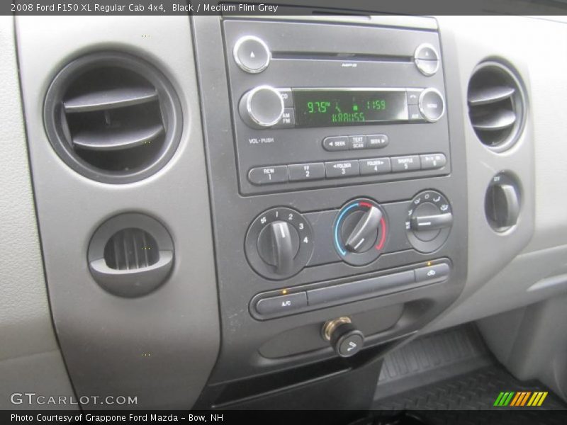 Black / Medium Flint Grey 2008 Ford F150 XL Regular Cab 4x4