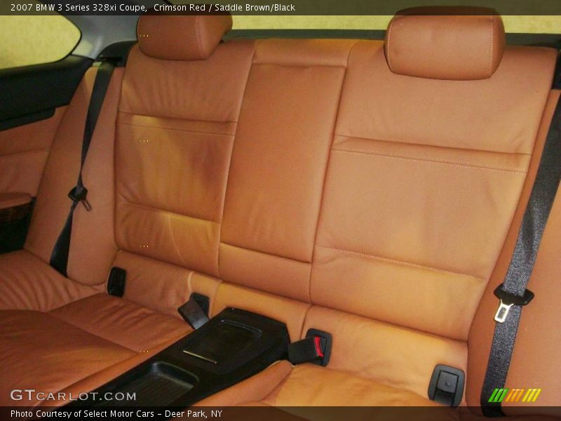 Crimson Red / Saddle Brown/Black 2007 BMW 3 Series 328xi Coupe