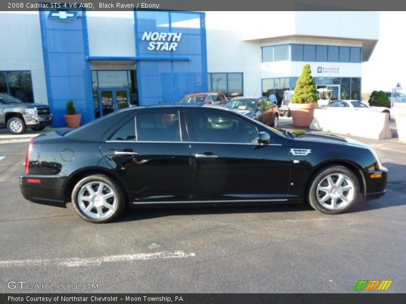 Black Raven / Ebony 2008 Cadillac STS 4 V6 AWD