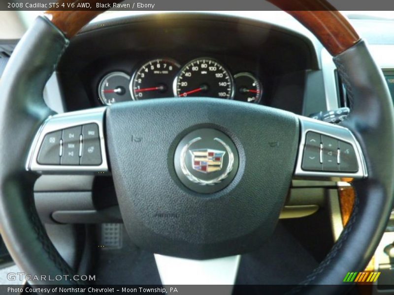 Black Raven / Ebony 2008 Cadillac STS 4 V6 AWD