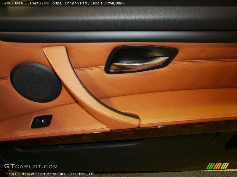 Crimson Red / Saddle Brown/Black 2007 BMW 3 Series 328xi Coupe