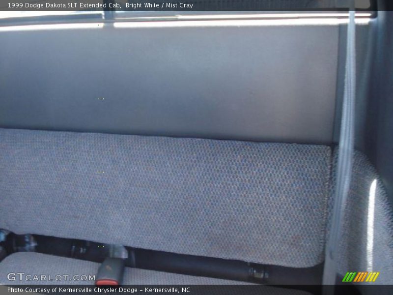 Bright White / Mist Gray 1999 Dodge Dakota SLT Extended Cab