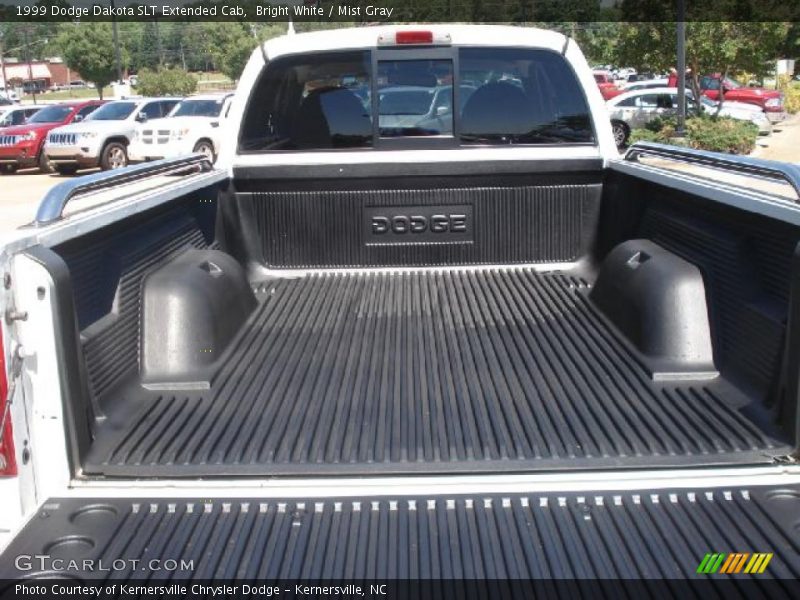 Bright White / Mist Gray 1999 Dodge Dakota SLT Extended Cab