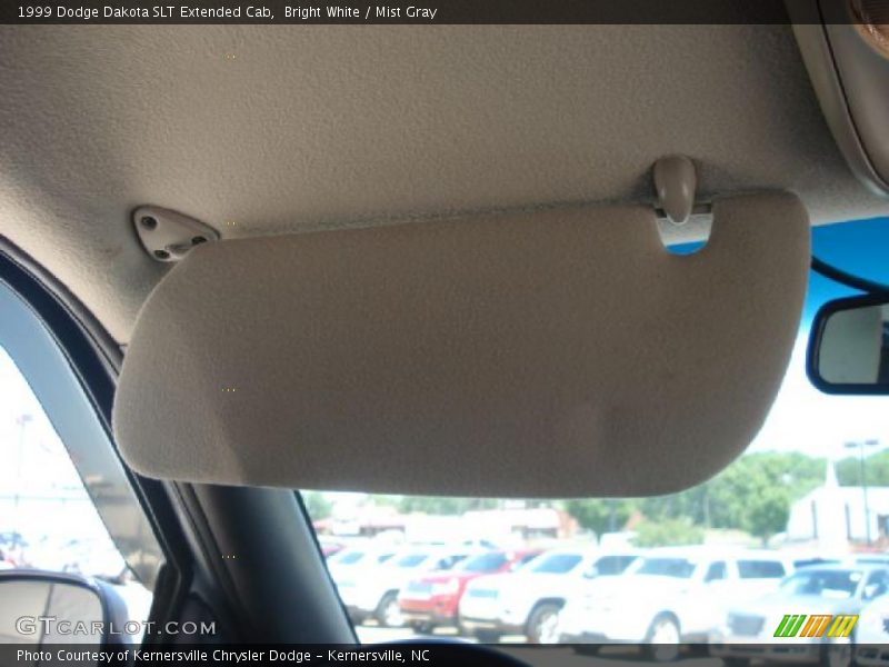 Bright White / Mist Gray 1999 Dodge Dakota SLT Extended Cab