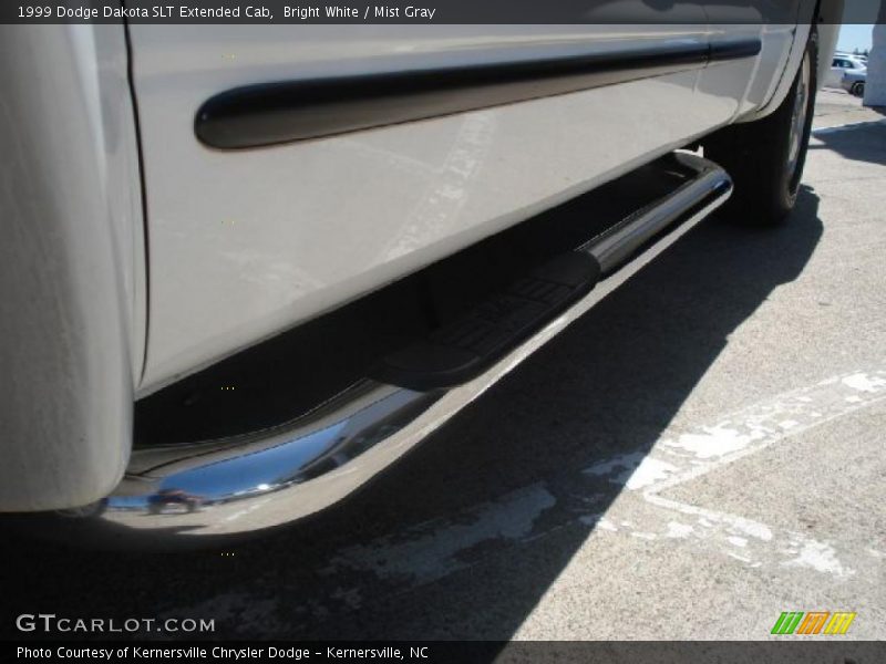Bright White / Mist Gray 1999 Dodge Dakota SLT Extended Cab