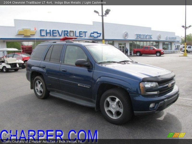 Indigo Blue Metallic / Light Cashmere 2004 Chevrolet TrailBlazer LT 4x4