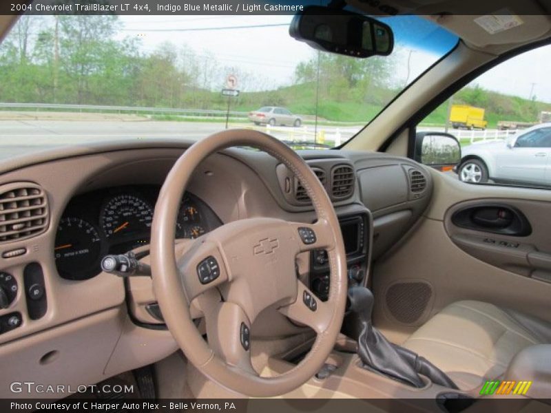 Indigo Blue Metallic / Light Cashmere 2004 Chevrolet TrailBlazer LT 4x4