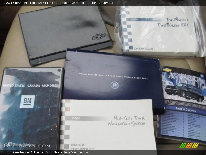 Indigo Blue Metallic / Light Cashmere 2004 Chevrolet TrailBlazer LT 4x4