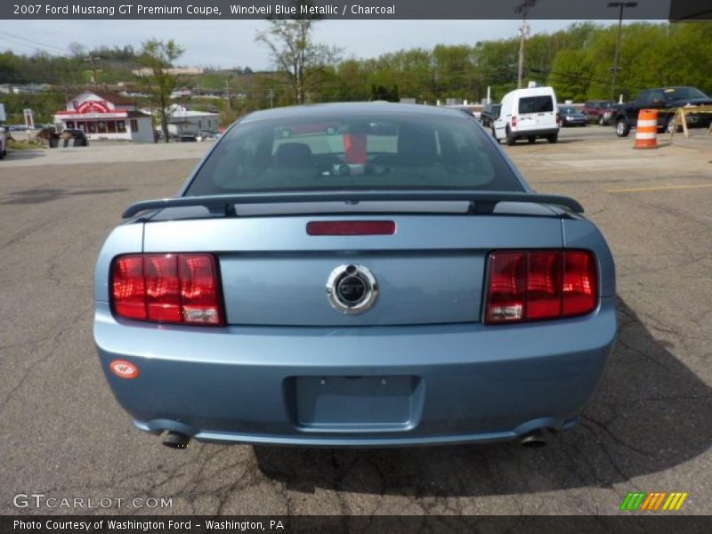 Windveil Blue Metallic / Charcoal 2007 Ford Mustang GT Premium Coupe