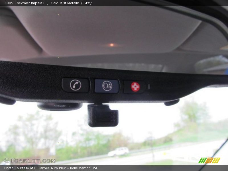 Gold Mist Metallic / Gray 2009 Chevrolet Impala LT