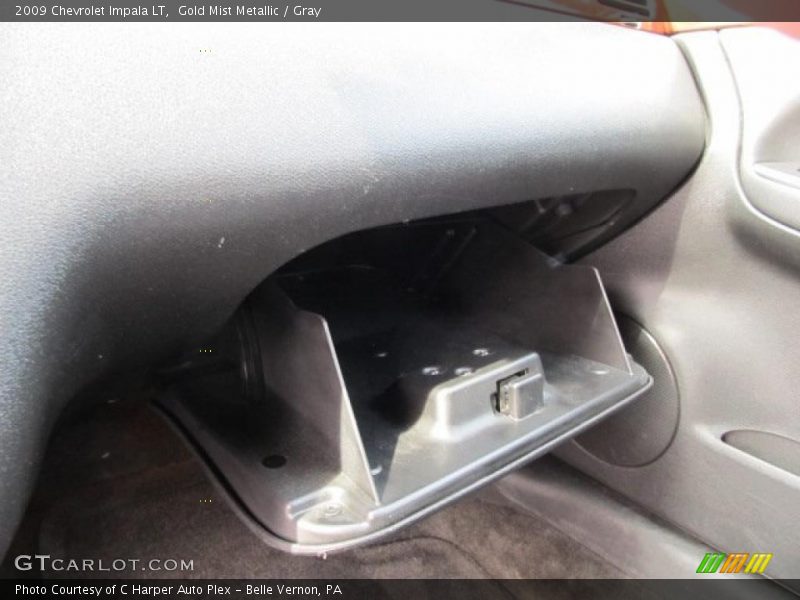 Gold Mist Metallic / Gray 2009 Chevrolet Impala LT